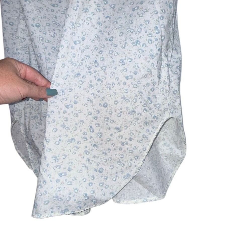 Kathryn EUC 90s Vintage Nightshirt Nightgown Oversized Button-Front Breathable - Picture 4 of 5
